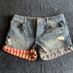 USA Jean shorts